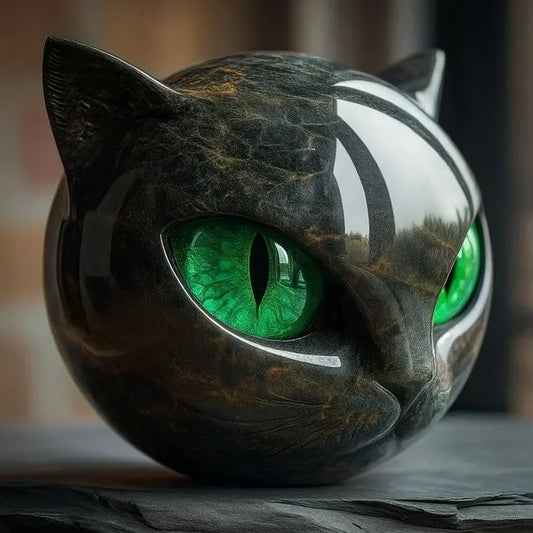 Mystical™ | Elegante Katzenkopf-Dekoration
