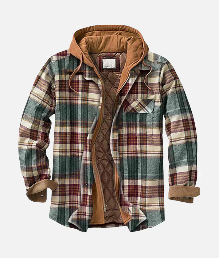 Isaac |Patchwork-Karo-Jacke