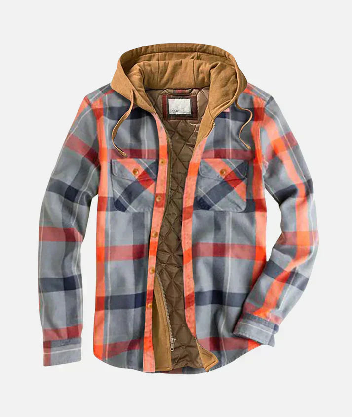 Isaac |Patchwork-Karo-Jacke
