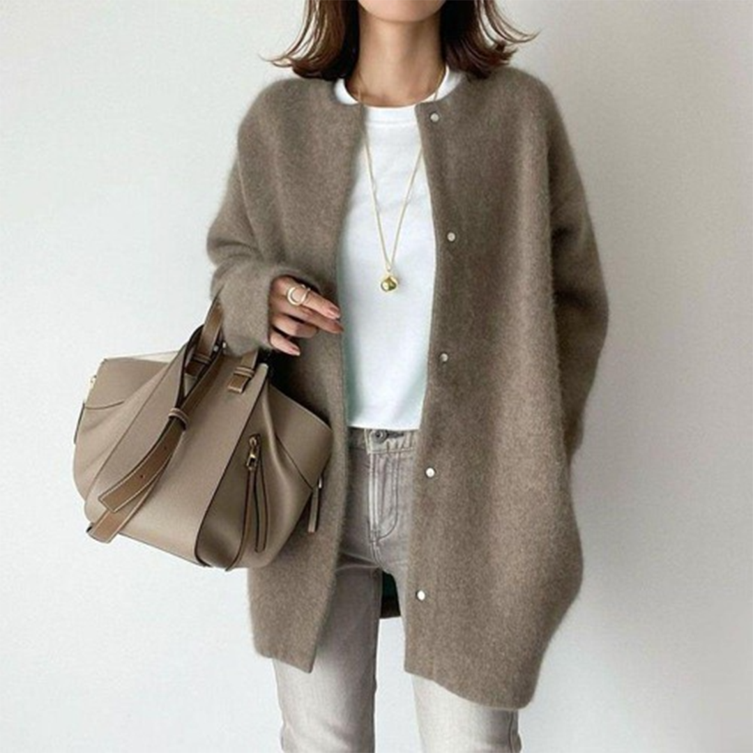 Amandine™ |Elegante Layering-Strickjacke