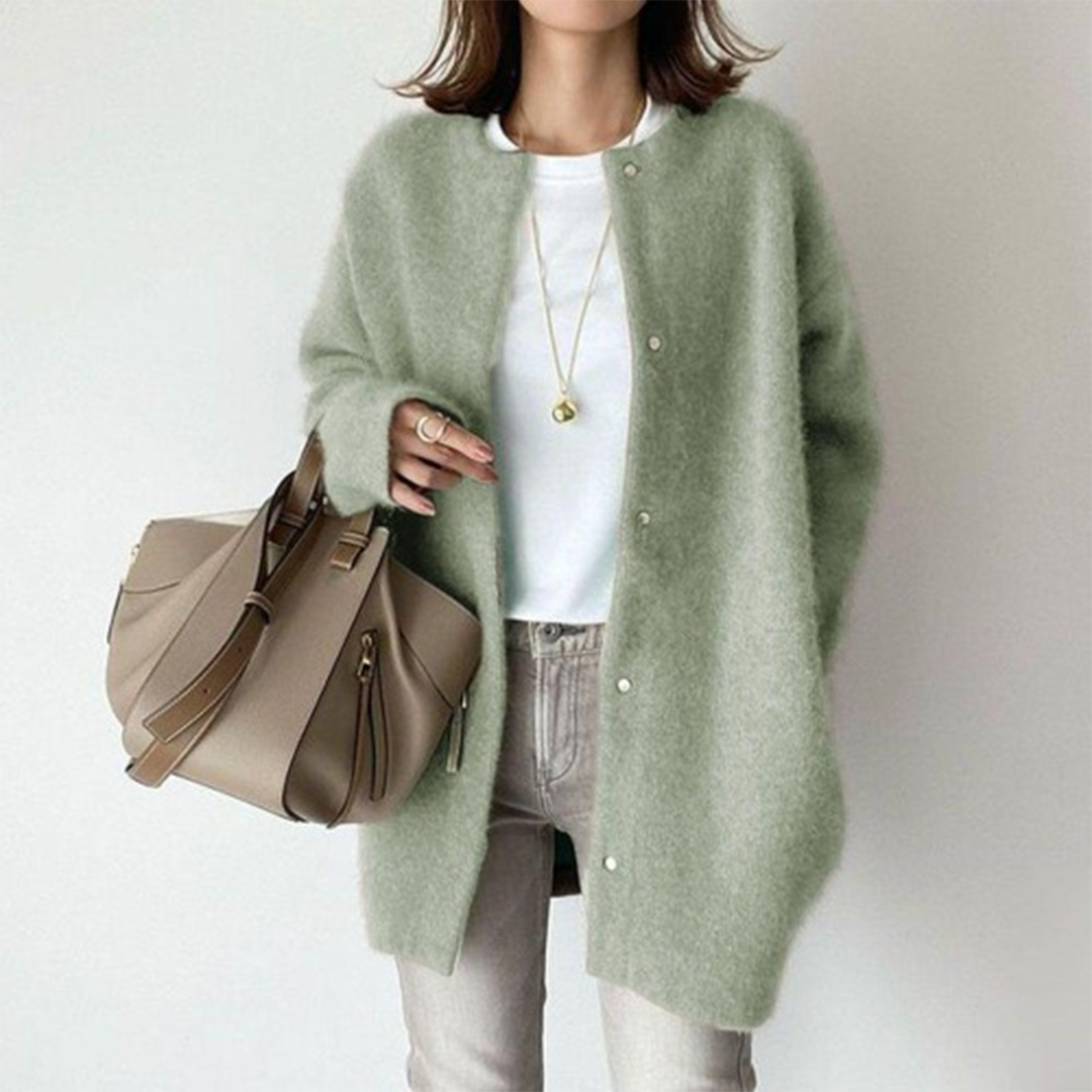 Amandine™ |Elegante Layering-Strickjacke