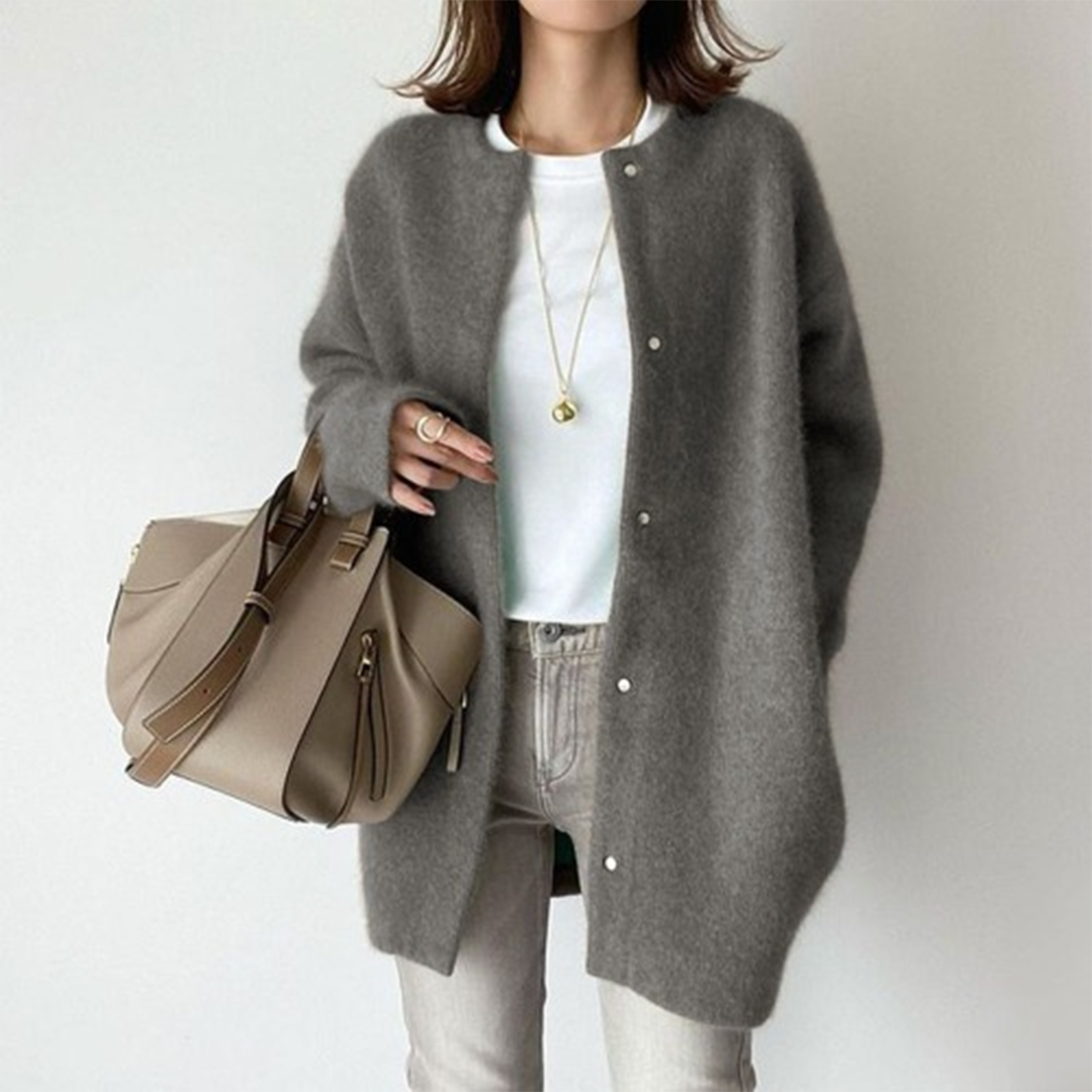 Amandine™ |Elegante Layering-Strickjacke