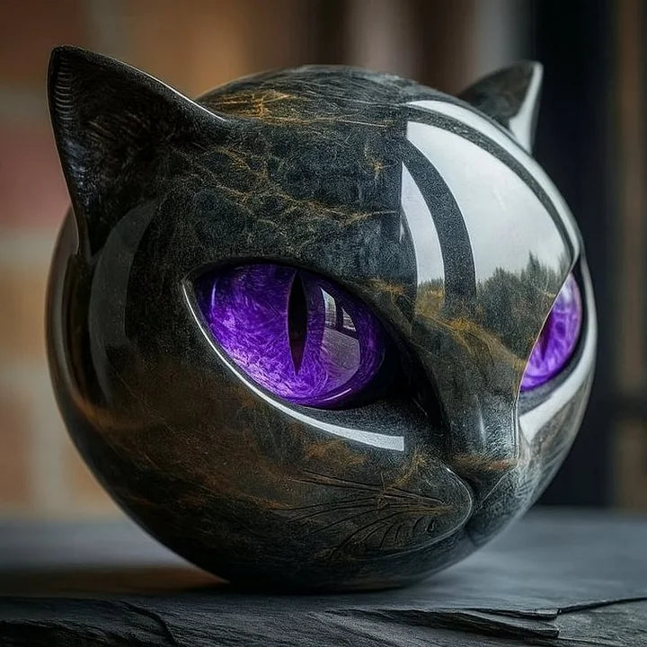 Mystical™ | Elegante Katzenkopf-Dekoration