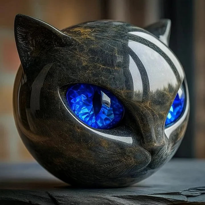 Mystical™ | Elegante Katzenkopf-Dekoration