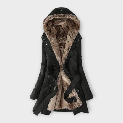 Mikash – Gemütlicher Mantel mit Fellfutter