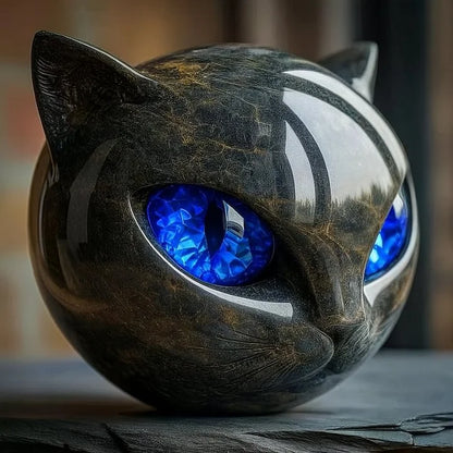 Mystical™ | Elegante Katzenkopf-Dekoration